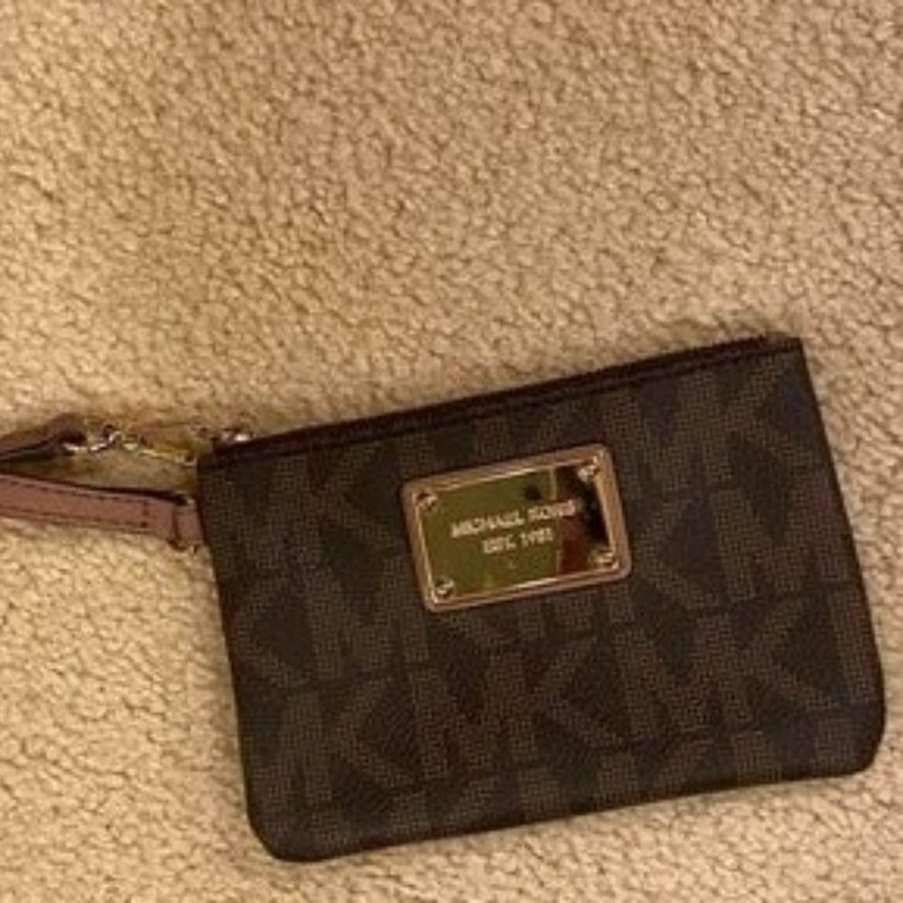 Michael Kors signature wristlet